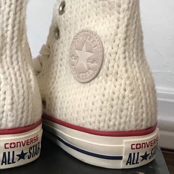 Converse Shoes - NWT Chuck Taylor’s Converse Knitted High tops